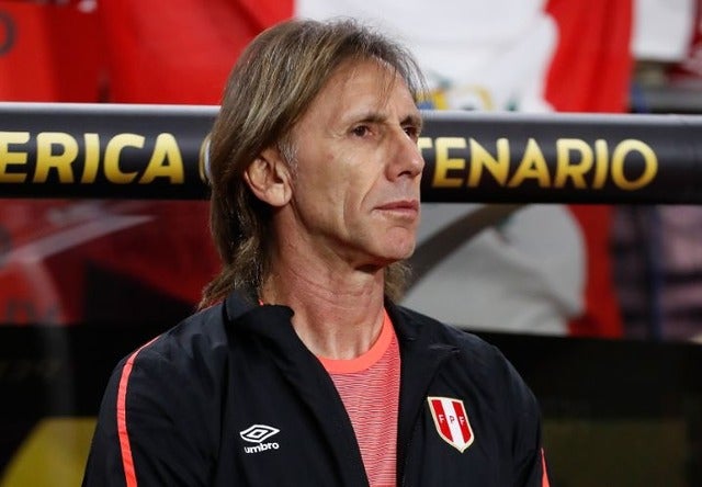 ペルー代表のリカルド・ガレカ監督 参考画像(2016年6月8日)(c) Getty Images