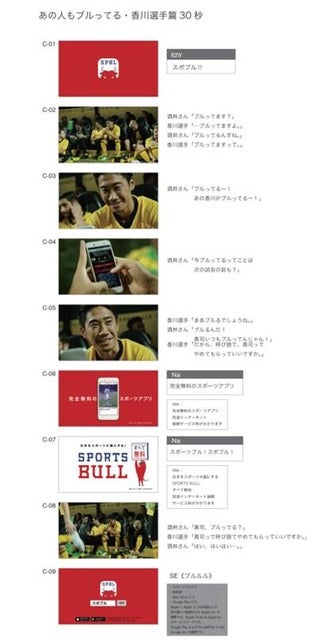 香川真司と中田翔が試合前にブルってる！？スポーツブル新CMオンエア