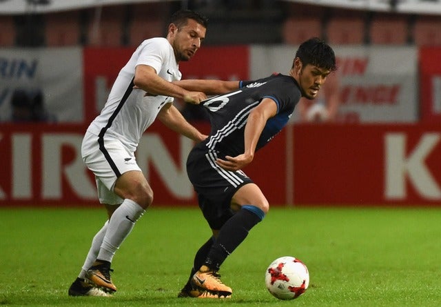ニュージーランド戦に辛勝（2017年10月6日）（c）Getty Images