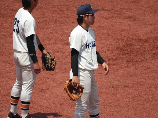 法政大・小林満平君(３年・・中京大中京)撮影：手束仁