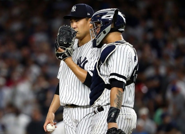 田中将大(2017年10月8日)(c) Getty Images