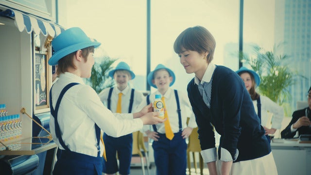 「ヨーグルスタンド 希少糖の飲むヨーグルジー」テレビCMより