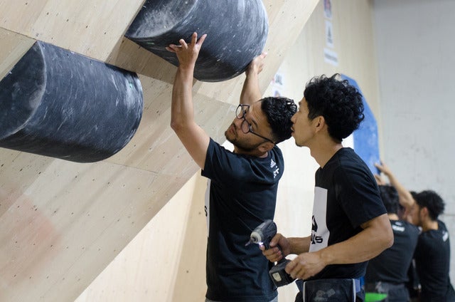 ADIDAS ROCKSTARS TOKYO 2017でのルート作りの様子撮影：五味渕秀行