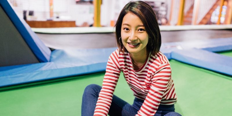 トランポリンで無邪気に飛んでいる姿が見たい！│スポーツデートなう。で使っていいよ #3