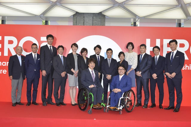 中田英寿「社会貢献が楽しんでやれるものになれば」…HEROs発表会