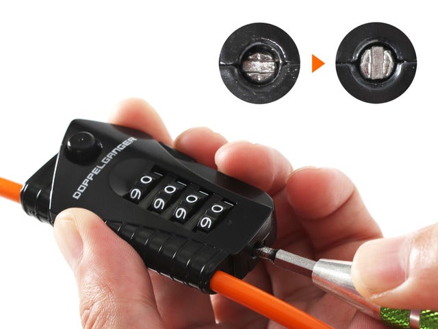 ワイヤー長2mの自転車用ロック「ダイヤルコンボダブルループロック」発売