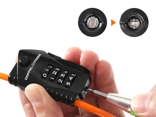 ワイヤー長2mの自転車用ロック「ダイヤルコンボダブルループロック」発売