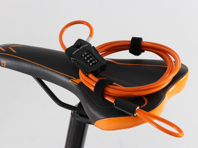 ワイヤー長2mの自転車用ロック「ダイヤルコンボダブルループロック」発売