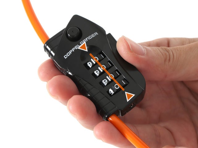 ワイヤー長2mの自転車用ロック「ダイヤルコンボダブルループロック」発売