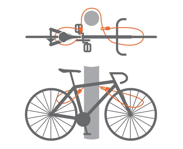 ワイヤー長2mの自転車用ロック「ダイヤルコンボダブルループロック」発売