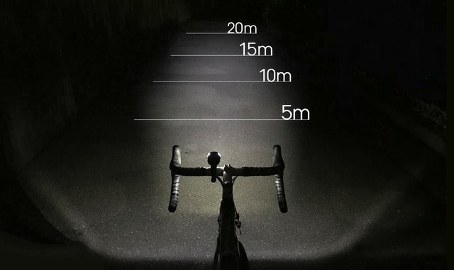 広く、遠くまで照らす自動調光式の自転車用ライト「ラディエイト400」発売