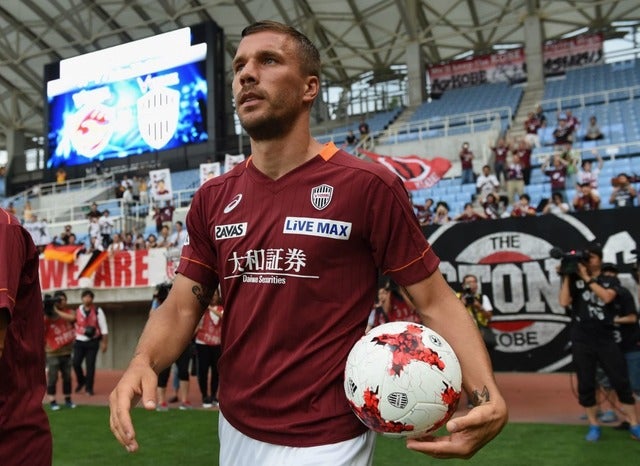 ポドルスキ 参考画像 (2016年7月22日）(c) Getty Images