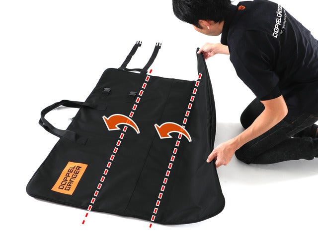 折りたたみ自転車が簡単に収納できる「輪行キャリングバッグ」発売