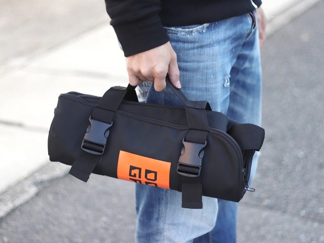 折りたたみ自転車が簡単に収納できる「輪行キャリングバッグ」発売