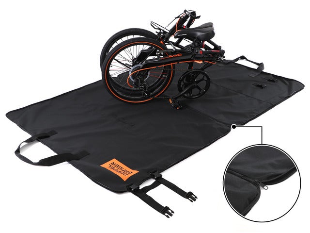 折りたたみ自転車が簡単に収納できる「輪行キャリングバッグ」発売