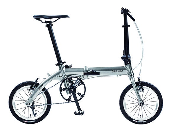 約6.8kgのアルミモデルフォールディングバイク「ルノー プラチナライト6」発売