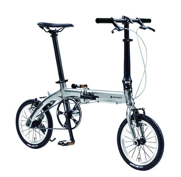 約6.8kgのアルミモデルフォールディングバイク「ルノー プラチナライト6」発売
