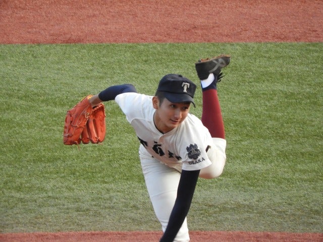 大阪桐蔭・横川凱君撮影：手束仁