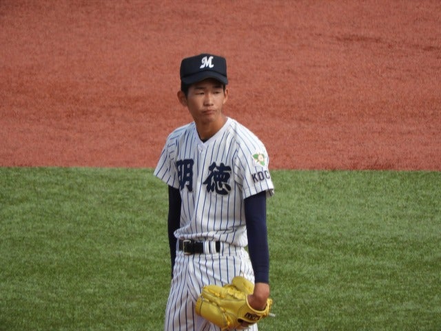 明徳義塾・市川悠太君撮影：手束仁