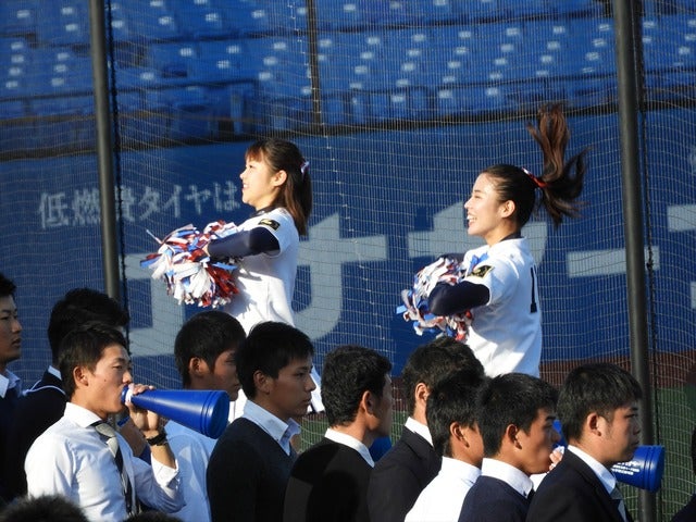 東洋大応援チアリーダー撮影：手束仁