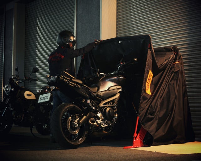 バイク・自転車用簡易ガレージ 「ストレージバイクシェルター2」発売