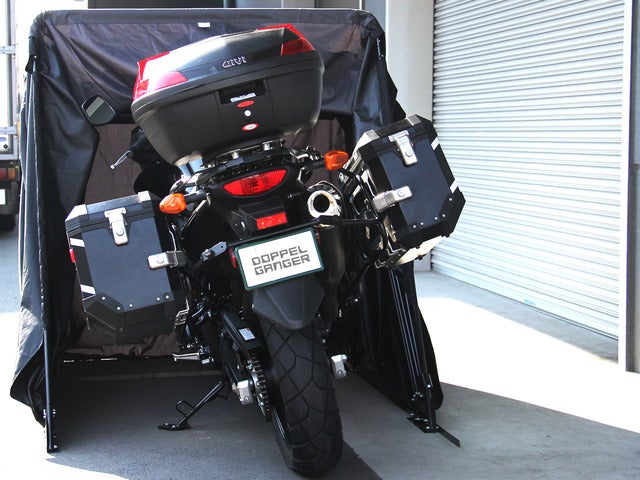 バイク・自転車用簡易ガレージ 「ストレージバイクシェルター2」発売