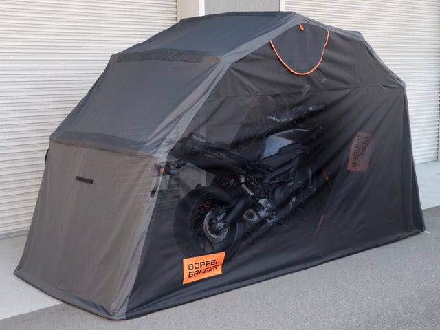 バイク・自転車用簡易ガレージ 「ストレージバイクシェルター2」発売