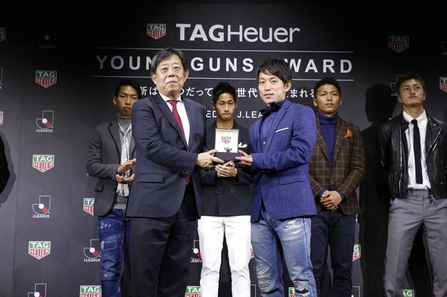 タグ・ホイヤー ヤングガン アワード、Jリーグ満23歳以下の選手から11名が受賞