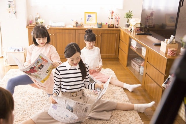 本田3姉妹、最新CMで驚異的な身体の柔らかさを披露