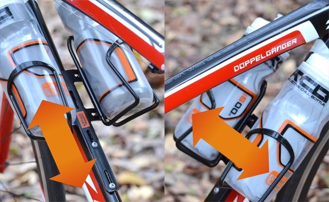 フレームバッグとボトルケージ2つを装着できる「ダブルケージマウント」発売