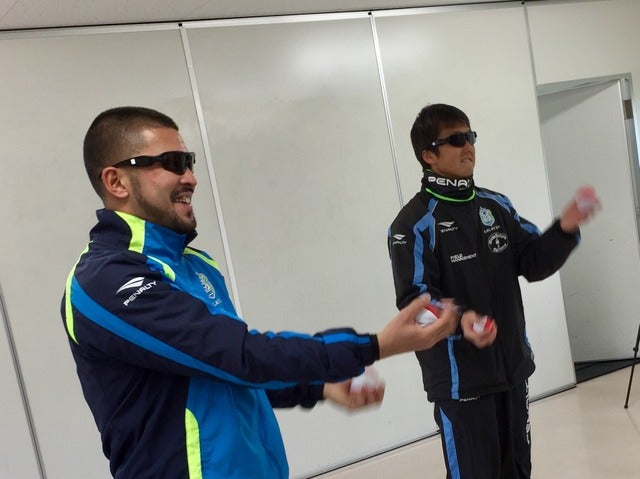 湘南ベルマーレ、ビジョントレーニングでGKを強化