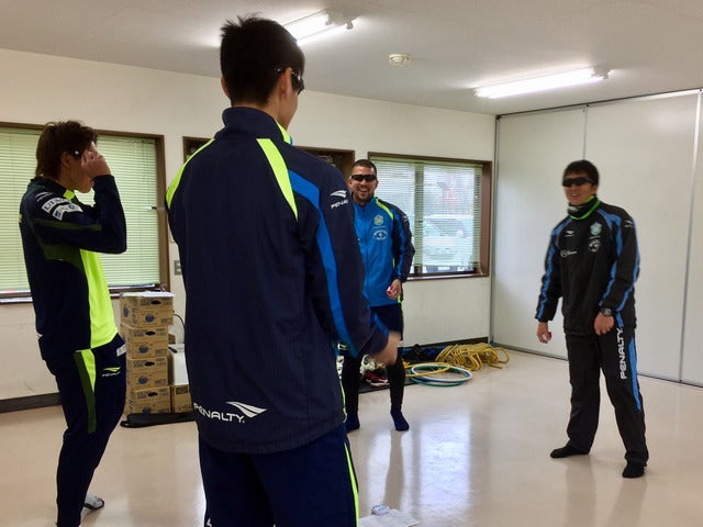 湘南ベルマーレ、ビジョントレーニングでGKを強化