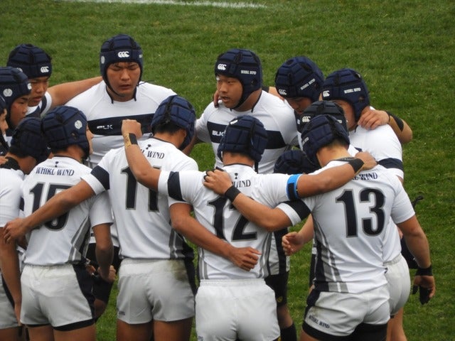 2018年正月の高校ラグビー撮影：手束仁