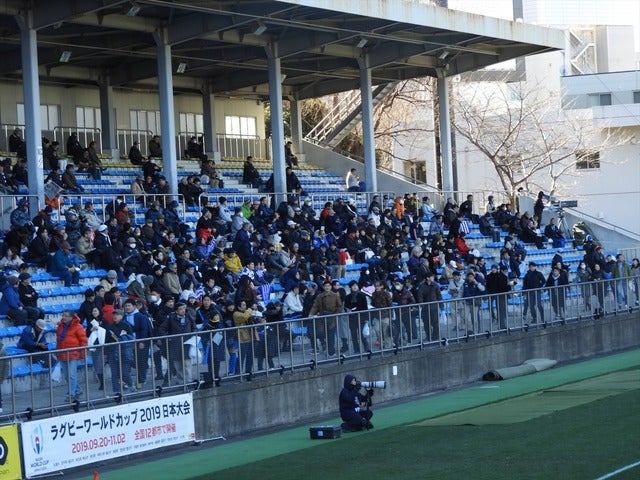 2018年正月の大学ラグビー撮影：手束仁