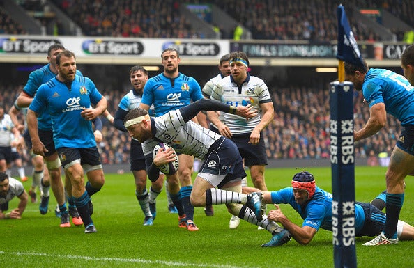 スコットランドvsイタリア（2017年3月18日）(c)Getty Images