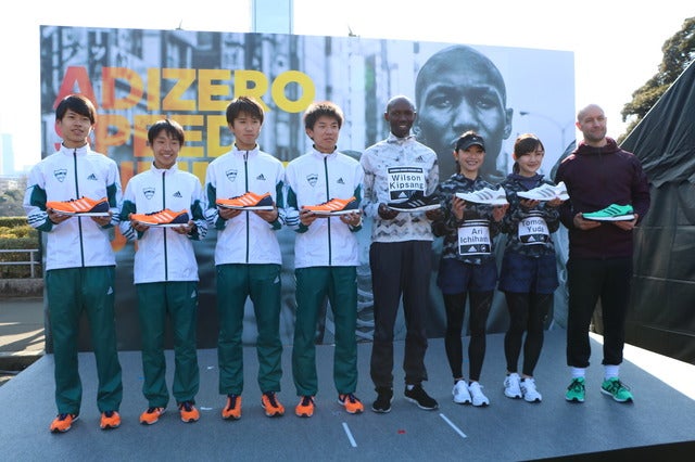 青山学院大、マラソン9勝ウィルソン・キプサングと走り刺激…adizero SPEED SUMMIT撮影:山本有莉
