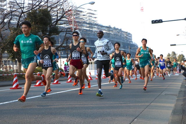 青山学院大、マラソン9勝ウィルソン・キプサングと走り刺激…adizero SPEED SUMMIT撮影:山本有莉
