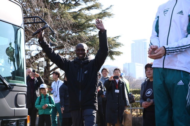 青山学院大、マラソン9勝ウィルソン・キプサングと走り刺激…adizero SPEED SUMMIT撮影:山本有莉