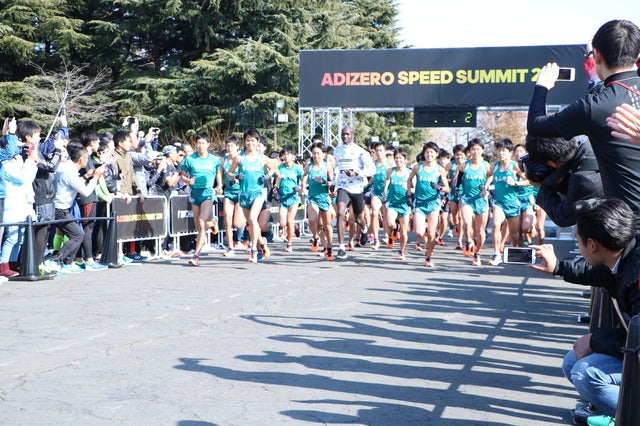 青山学院大、マラソン9勝ウィルソン・キプサングと走り刺激…adizero SPEED SUMMIT撮影:山本有莉