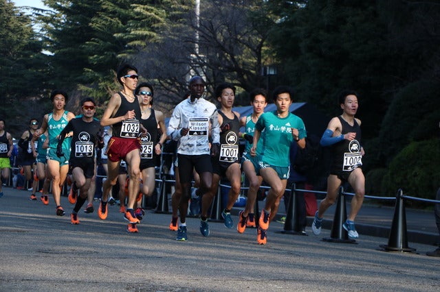 青山学院大、マラソン9勝ウィルソン・キプサングと走り刺激…adizero SPEED SUMMIT撮影:山本有莉