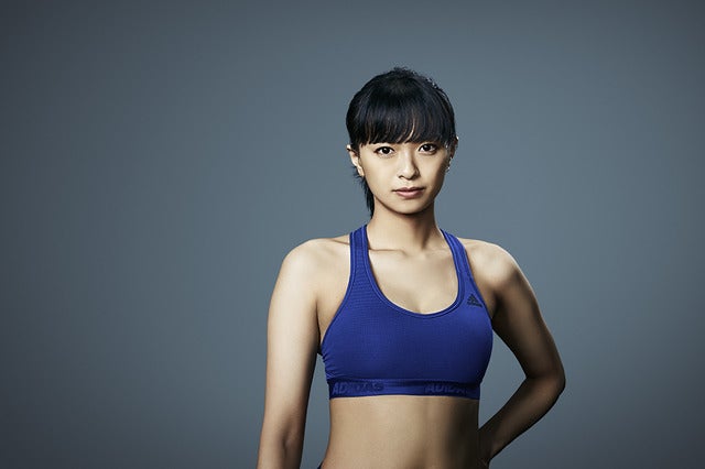 榮倉奈々news.adidas.comより引用