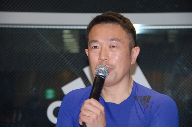アディダス契約フィジカルトレーナーの中野ジェームズ修一氏撮影：北川雄太