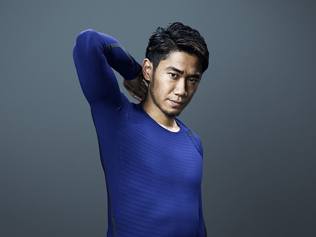 香川真司news.adidas.comより引用