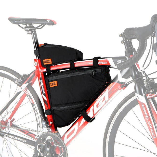 分別収納できる自転車用バッグセット「トリプルストレージフレームバッグ」発売