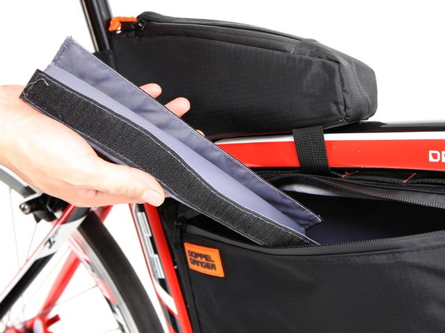 分別収納できる自転車用バッグセット「トリプルストレージフレームバッグ」発売