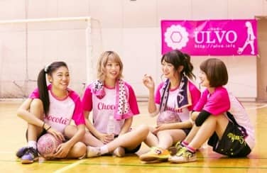 フットサルガールズユニット「Chocola」結成！全国の女の子にフットサルをPR