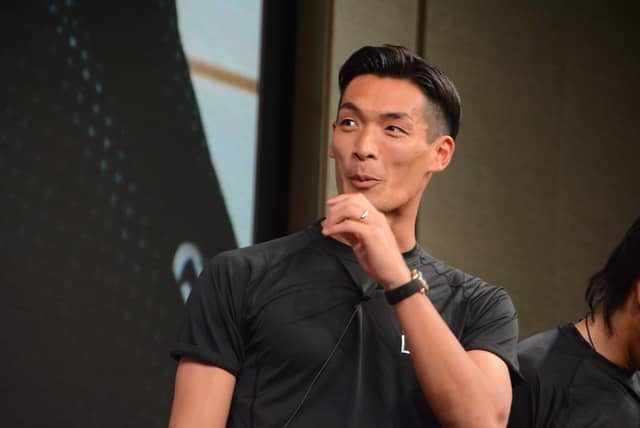 「DAZN（ダゾーン）」のアンバサダー発表会が2月15日、都内で開催された。撮影：大日方航