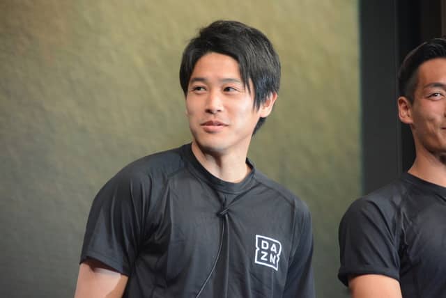 「DAZN（ダゾーン）」のアンバサダー発表会が2月15日、都内で開催された。撮影：大日方航