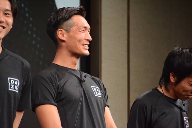 「DAZN（ダゾーン）」のアンバサダー発表会が2月15日、都内で開催された。撮影：大日方航