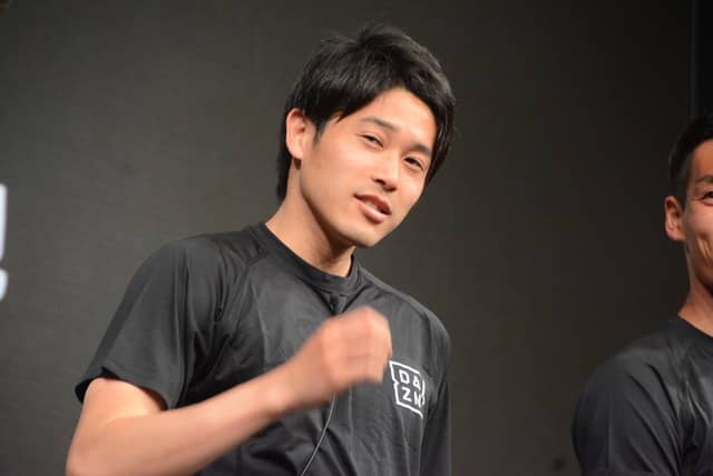 「DAZN（ダゾーン）」のアンバサダー就任会見が2月15日、都内で開催された。撮影：大日方航